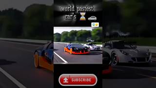 WORLD FASTEST CARS ⏳🚗 [upl. by Cressy]