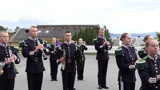 HMKG 2017  Gammel Jegermarsj  20170810 Inderøyheimen [upl. by Yleve]