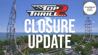 Top Thrill 2 May be closed longer than we thought [upl. by Slyke146]