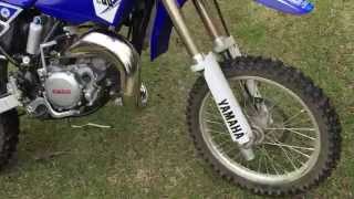 2014 YZ85 with fmf shorty and fatty update [upl. by Nirrej]