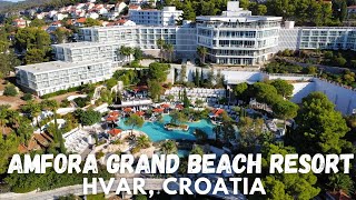 Amfora Hvar Grand Beach Resort Croatia [upl. by Onitnerolf]