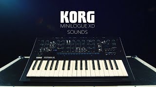 Korg Minilogue XD sounds demo  Gear4music [upl. by Yentuoc]