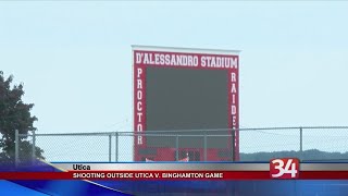 Shooting Outside Utica v Binghamton Game [upl. by Othello256]