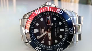 Uhrenratgeber Seiko 5 Sports Automatik Diver  Test  Review  Deutsch [upl. by Stahl657]