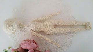 Realistic doll head crochet tutorial [upl. by Eido]