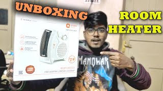 Room Heater Unboxing  Winter Gadget  Best Room Heater [upl. by Aohk]