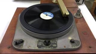 Garrard 301 demonstration 2  78 RPM [upl. by Idnaj127]