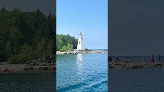 Tobermory Ontario 🇨🇦🌲 viralvideo nature fyp tobermory [upl. by Lilak]