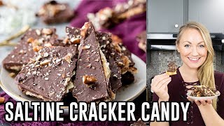 How to Make Saltine Cracker Candy [upl. by Weirick]