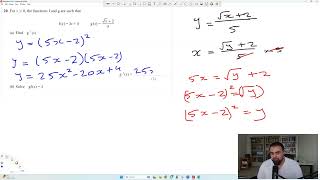 Video Solutions  EDEXCEL Maths 2023 MAY PAPER 1 Part 3 [upl. by Anrahs604]