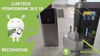 RECENSIONE POWERBANK CUKTECH ottimi e affidabili [upl. by Merritt]