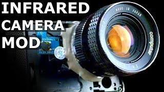 How To Mod A Cheap Action Camera To Use CMount Lenses For Infrared Videography amp Time Lapse [upl. by Allehcim]