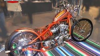 Calibernia Harley Davidson Chopper PaneHead Hard Nine Chopper Springer Custom Paint [upl. by Humphrey174]