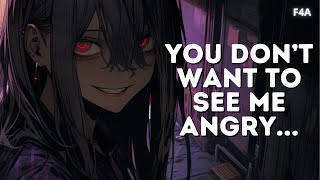 Crazy Terrifying Yandere Snaps at You and Feeds You 🔪  Possessive  Obsessed  Creepy AF [upl. by Ecyoj]