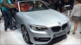 BMW 2er Cabriolet 2015 In detail review walkaround Interior Exterior [upl. by Tarrel]