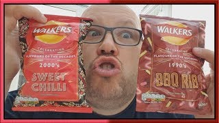 Walkers Crisps BBQ Pork Rib amp Sweet Chilli Reviews [upl. by Imaj]