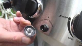 Outdoor Gas Grill How to Fix the Igniter by Replacing the Battery [upl. by Airetnahs249]