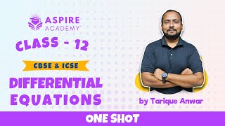 Differential Equations in One Shot  Complete Chapter for Class 12  Quick Revision  NCERT CH9 [upl. by Jasmin]