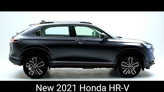 New 2021 Honda HRV Hybrid Compact SUV  Interior amp Exterior Color Options  2021 Honda Vezel [upl. by Naesal]