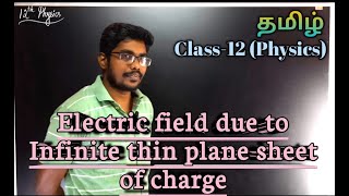 Electric Field of oppositely Charged infinite plane Parallel sheets  Class 12 physics Chapter 1 [upl. by Sheba]