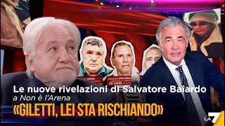 Giletti intervista Baiardo le nuove rivelazioni a Non è lArena [upl. by Anaihs]