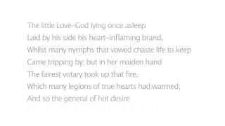 Shakespeares Sonnet 154 – The Little LoveGod Lying Once Asleep [upl. by Dixil]