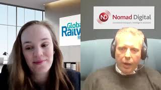 Global Railway Review interview with Paul Vaclik Nomad Digital [upl. by Eglanteen]