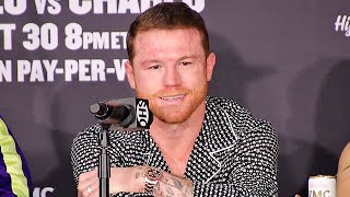 Canelo Alvarez • FULL POST FIGHT PRESS CONFERENCE vs JERMELL CHARLO [upl. by Laup740]