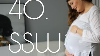 40 ssw  Wehen meine Gedanken zur Geburt  Babybauch [upl. by Akenom986]