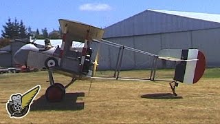 Crazy WW1 Aircraft With No Fuselage  Airco DH2 [upl. by Anikal]