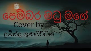 COVER SONG Duminda Gunawardena PEMBARA MADU MAGE [upl. by Hildie863]