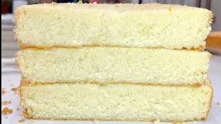 The best homeade vanilla cake recipe [upl. by Garceau]