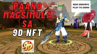 9D NFT  PAANO MAG SIMULA BASIC GUIDE TAGALOG [upl. by Yaluz]