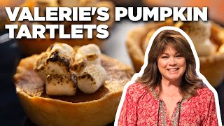 Valerie Bertinellis Pumpkin Tartlets  Valeries Home Cooking  Food Network [upl. by Eylrahc718]