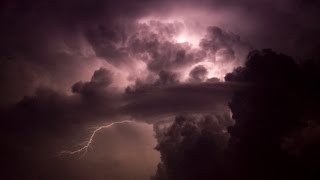 Orage supercellulaire du 21 juillet 2009  Supercell of 21 july 2009 [upl. by Sundstrom]