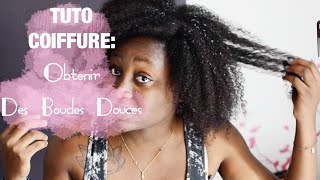 Définir ses boucles  Obtenir un Afro tout doux  Tuto Coiffure [upl. by Allemrac903]