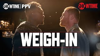 Canelo Alvarez vs Jermell Charlo WeighIn  SHOWTIME PPV [upl. by Myron625]