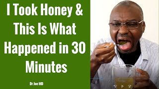 What Honey Did To My Blood Sugar in 30 Minutes Shocking [upl. by Faxon]