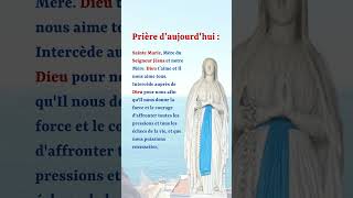 🇫🇷Prière d’aujourdhui   foi  catholique  chretien france dieu [upl. by Lamp]