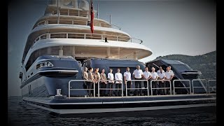 300000000 EXTREME ULTRA LUXURY SUPER MEGAYACHT EXCLUSIVE INTERIOR VIDEO [upl. by Sinnod]