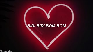 Selena — Bidi Bidi Bom Bom Letra [upl. by Eleinad261]