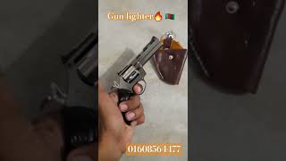 Mini python pistol lighter customer review Gun shaped lighter price in Bangladesh Bangla review [upl. by Atinniuq]