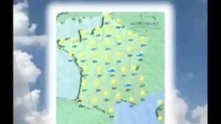 AGATE FRANCE  Bulletin météo du dimanche 28 Août à 7h [upl. by Morgenthaler]