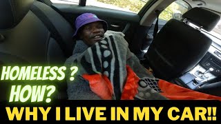 Homeless 2mbili My House In My BMW  LIFE IN MY BIMMER [upl. by Darice]