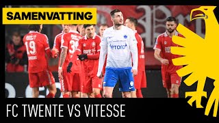 SAMENVATTING  FC Twente vs Vitesse [upl. by Aysahc]