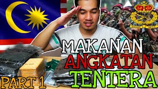 PART 1  RANGSUM TEMPUR RTBK  MALAYSIAN ARMY  MRE  MEALS READY TO EAT ANGKATAN TENTERA MALAYSIA [upl. by Muscolo573]