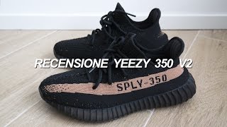 Recensione YEEZY 350 v2 e consigli su come calzano [upl. by Giglio]