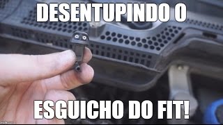 Desentupindo o esguicho do Fit [upl. by Claus]