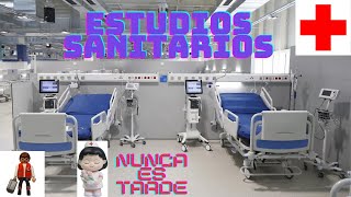 Estudiar medicina enfermería FP TCAE emergencias estudios sanitarios compatibles con trabajar [upl. by Nyhagen]