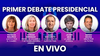 PRIMER DEBATE PRESIDENCIAL  Domingo 1 de octubre desde Santiago del Estero  DECISIÓN 23 [upl. by Remot]